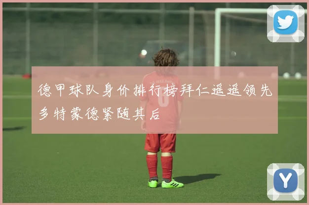 德甲球队身价排行榜拜仁遥遥领先多特蒙德紧随其后